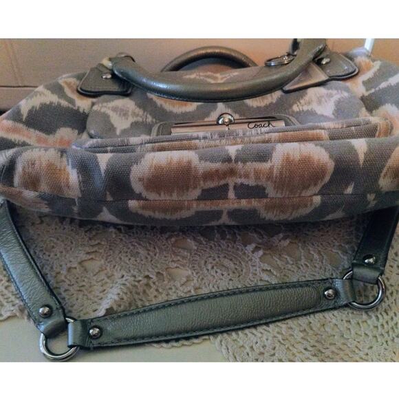 Coach Kristin Op Art i-Cat Handbag Shoulder Bag Clean - Picture 12 of 12